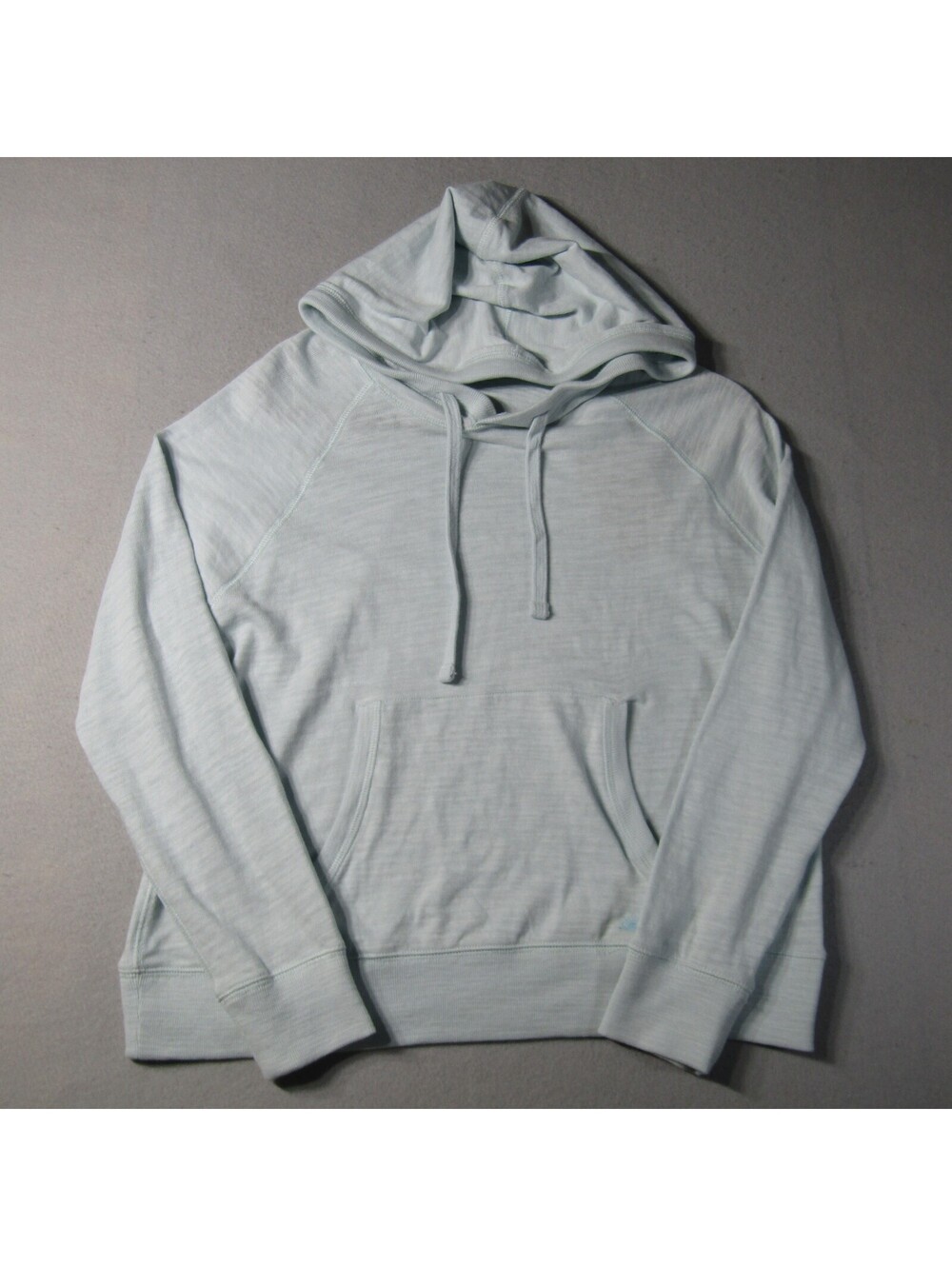 NWT Faherty Sunwashed Slub Hoodie Woman's S Sky-Sky - Picture 1 of 7